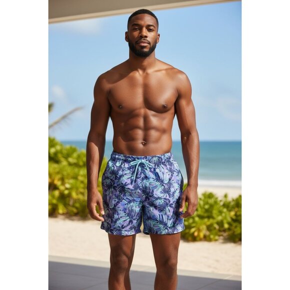 TAILORBYRD Men Mint Boardwalk Shorts MEDIUM - Picture 1 of 6